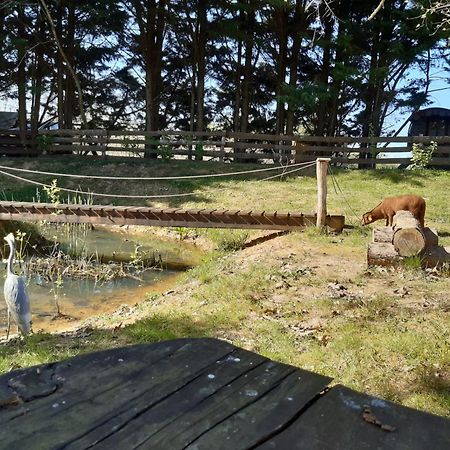 Tente Trappeur Ada, Au Jardin De La Vouivre Saint-Vincent-en-Bresse Exterior foto